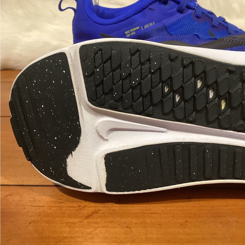 Nike Downshifter 12 Mens Running Shoe Blue Yellow DD9293-400 Size 9 - Picture 10 of 14